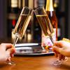220 ML Crystal Champagne Flute Goblet Wine Glass Moet Glasses Cup for Bar Household Wedding Party Sparkling Wine Cocktail Glass