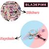 Stylish Blackpink Sticker Keychain 54 Pvc Stickers Various Sizes Included