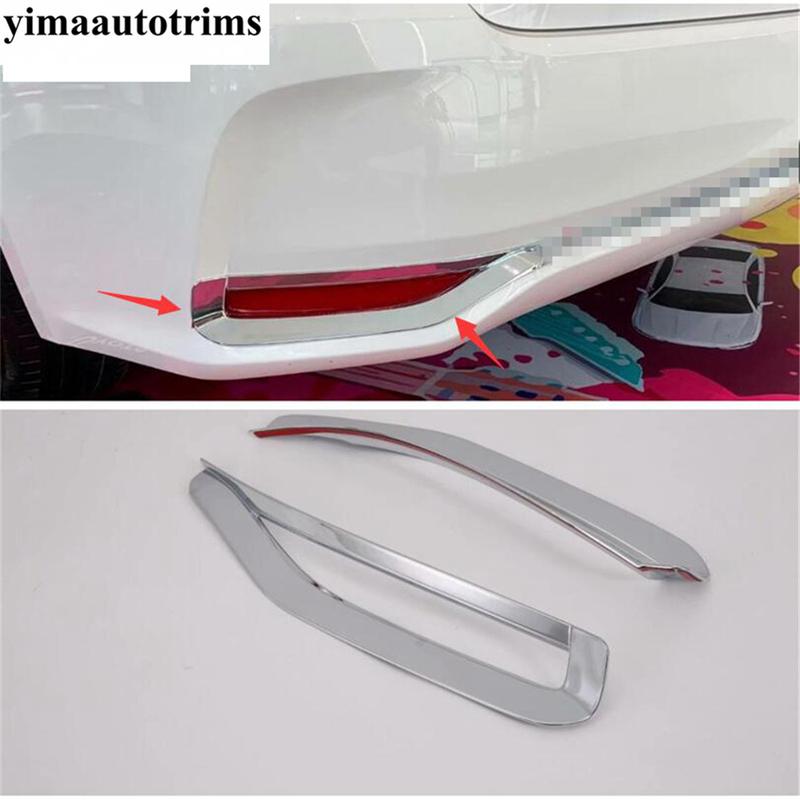 Rear Tail Trunk Fog Lights Lamps Frame Decoration Cover Trim For Toyota Corolla E210  - 2025 ABS Chrome Accessories Exterior