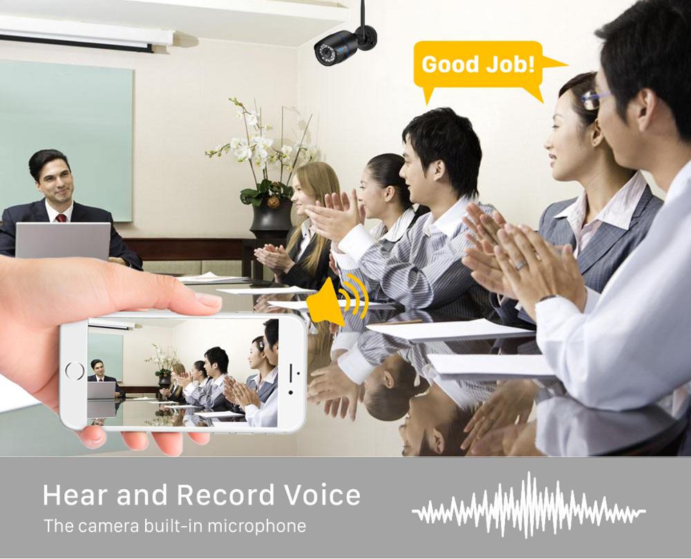 5MP IP Camera Wifi Outdoor IR Night Vision 3MP Audio Wireless CCTV Camera 1080P HD Motion Detect ICSee Security Wifi IP Camera