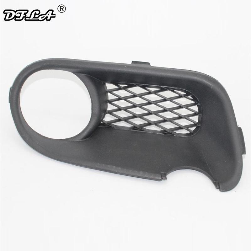 För VW Touareg 2003 2004 2005 2006 2007 Bilstyling Främre Bumper Dimljus Dimlykta Nedre Grillskydd Med Hål Vänster Sida