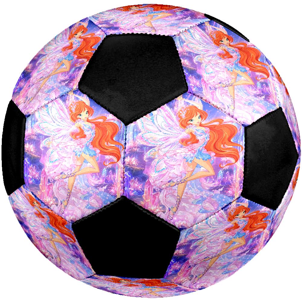 Pallone da Calcio Winx Club Taglia 5, Adatto per Partite Indoor e Outdoor, un Regalo Adatto a Tutti.