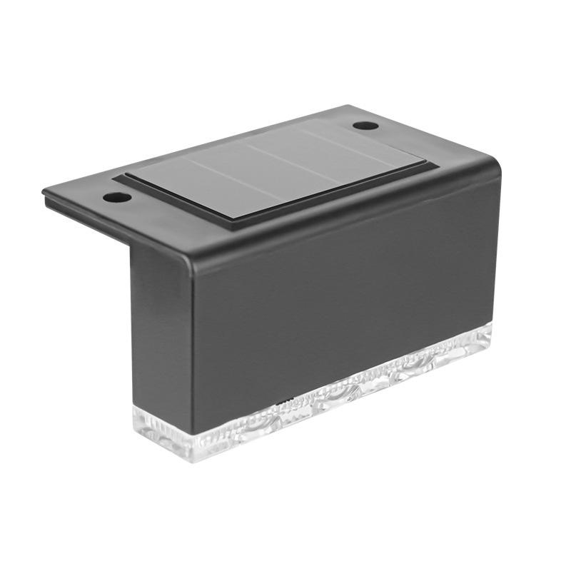 LED Waterproof Solar Step Light for Outdoor Courtyard, Staircase, and Garden Railings