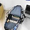 Backpack Men's New Personality Graffiti Middle School Student Schoolbag Brand College Student Couple Travel Backpack