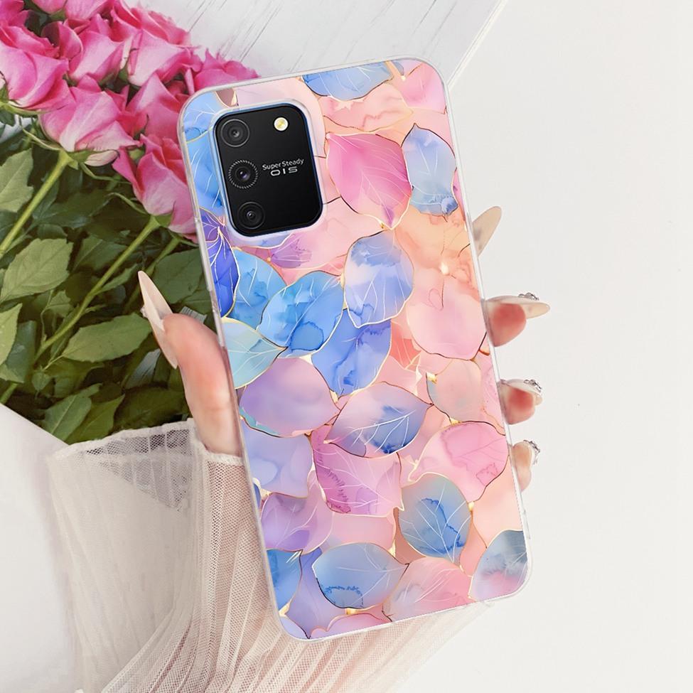 Clear For Samsung S10 Lite Case Cute Fashion Butterfly Funny Painted Casing For Samsung Galaxy S10 Lite SM-G770F SM-G770U1 Cover