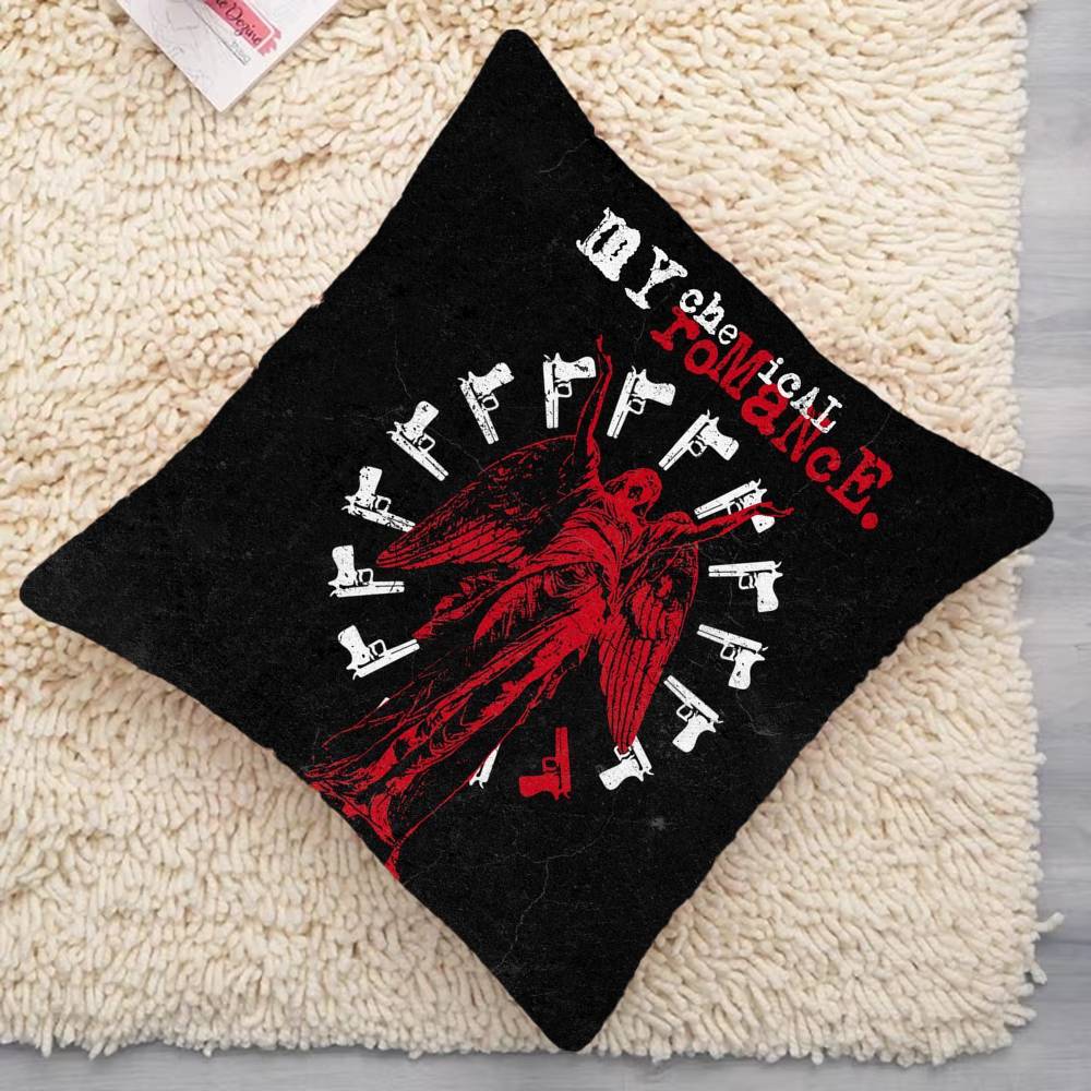 Band My C-Chemical Romances hot fun  Pillowcases cushion covers living room sofas home decor gifts