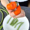 Silicone Thumb Knife Finger Protector Metal Fingernail Gears Cutting  Plant Vegetable Flower Garden Blade Scissors Kits 1/10Pcs