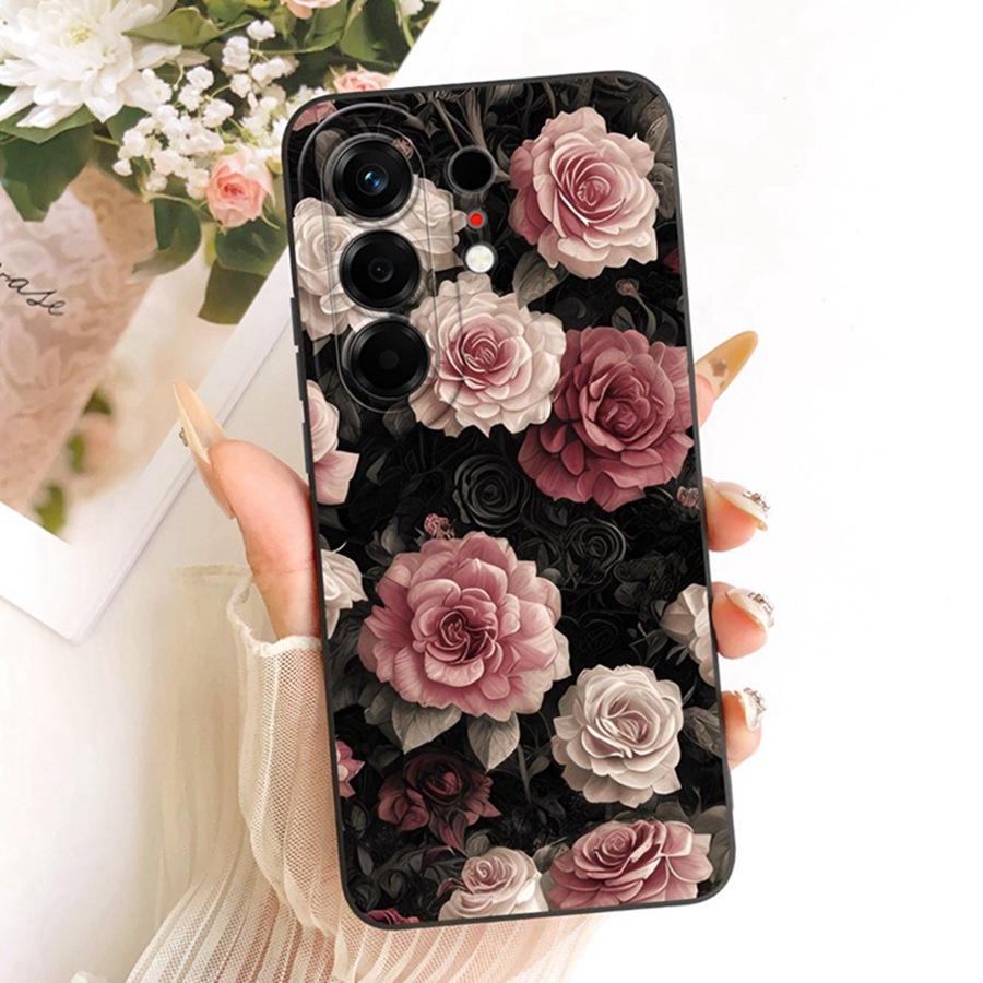 Phone Case For Tecno Camon 50 Pro 4G Funda Capa Panda Rabbit Protective Casing Tecno Camon 50 4G Soft Silicone TPU Cover Coque