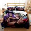 Sexy Beauty Cartoon Digital Printed Bedding Comforter Bedding Sets Bedding Set Luxury King Size Bedding Set Costomizable