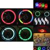 Vibrant Bicycle Spoke Lights For Mountain Bikes Colorful Abs Material With Steady And Flashing Modes