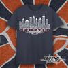 Chicago Dream Team Football XX Champions 1986, Chicago City Skyline Shirt and Kids Tshirt