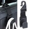 1/2pcs Car Backseat Hook Space Saving Solution Universal Car Back Hook for Shopping Bags & Backpacks