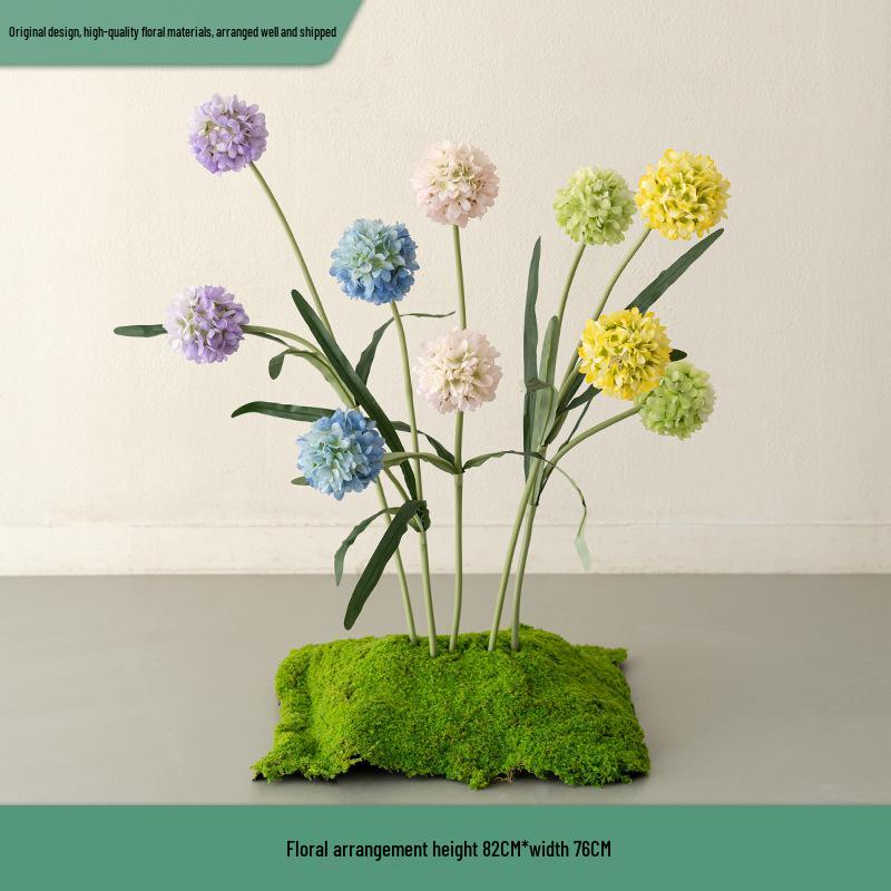 Monet Garden Artificial Floral Window Display and Landscaping Decorations