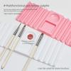 1 PC Multipurpose Nail Art Stand and Pen Holder - Dual Mold Base with Brush Storage Rack, Nail Extension Molds, Nail Brushes, Nail Technician Use