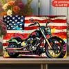 Tin Sign Vintage American Bike Motorcycle Poster Wall Decor Color Graffiti Motorbike Metal Sign D Printing Retro Garage Bar Ma