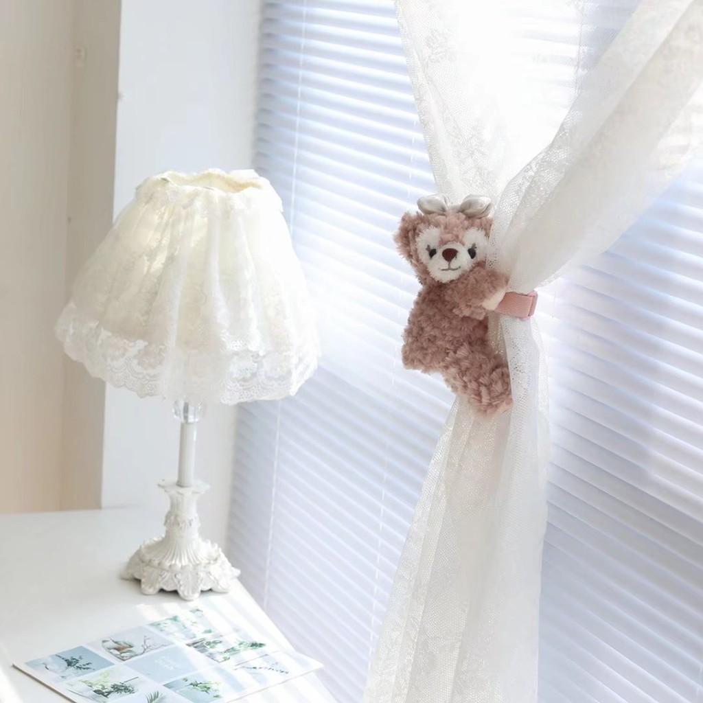 Bear Adorable Rabbit Plushie Curtain Hook Girl Bedroom Doll Decoration