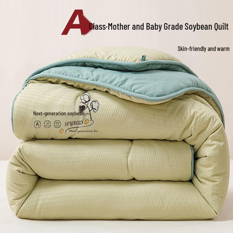 

Толстое теплое одеяло из соевого волокна для зимы и общежития - Односпальное/Двуспальное 200x230cm, 6 jin, 8-15°C