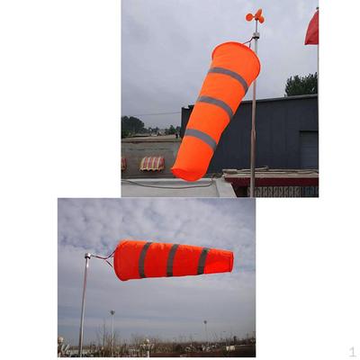 2 balení 60cm větrný rukáv, ponožka pro měření větru, taška, reflexní pásky, očko
