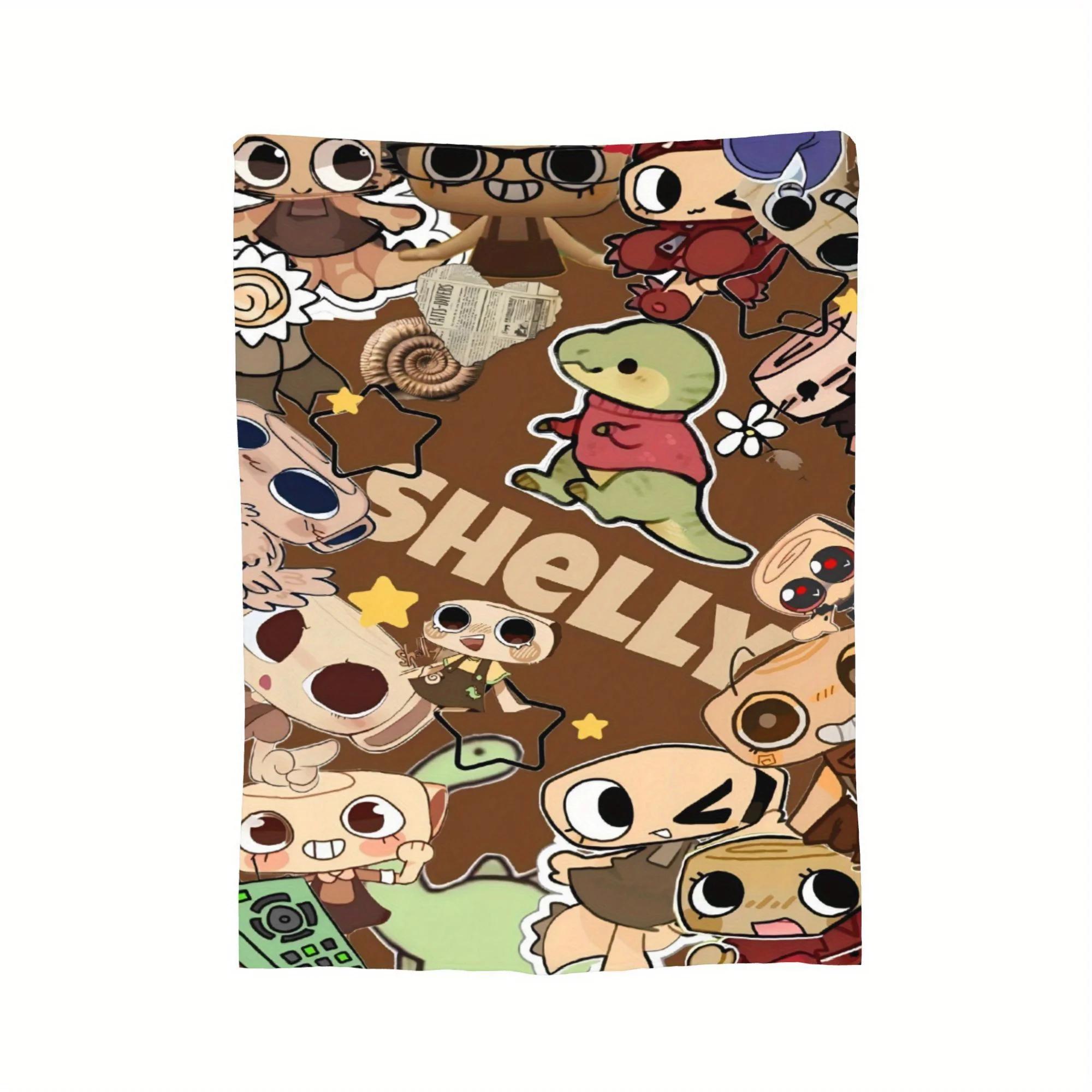 

Shelly Dandys World Фланелева ковдра М яка затишна для всіх сезонів xcmxin 60x80inch 152x203cm