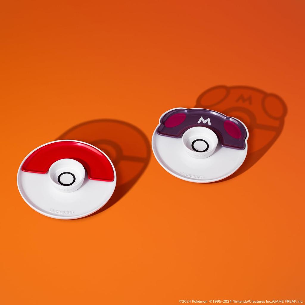 Le Creuset Pokémon Tableware Set with Poké Ball [Official Japanese Product]