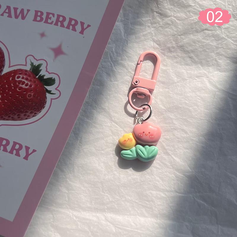 1Pc Kawaii Cute Rabbit Keychain Cartoon Animal Pendant Girl Backpack Decoration Jewelry Best Friend Gift