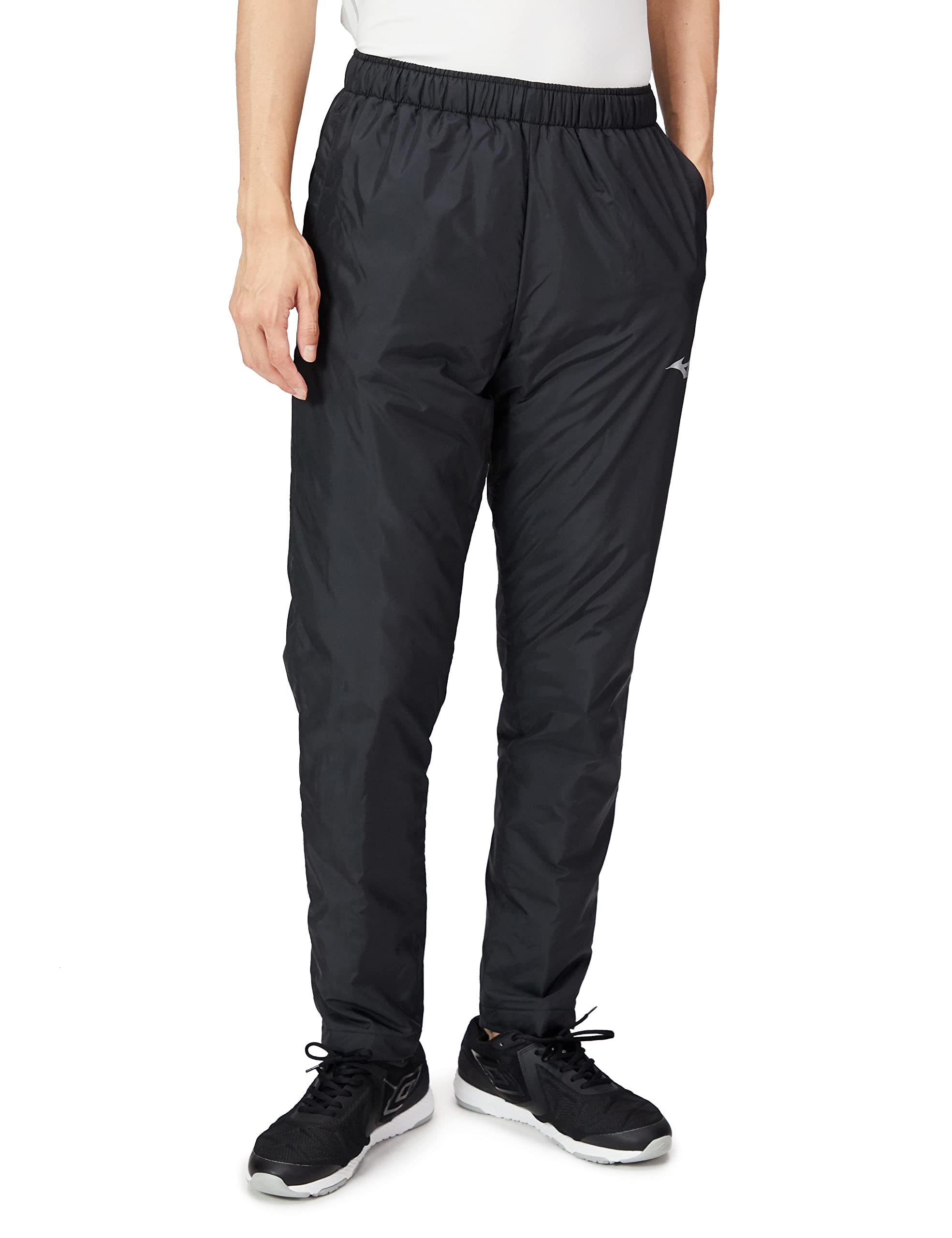 

Mizuno PRO Warmer Soccer Size L Pants, Water-Repellent, Wear, P2MF2520, Black, чёрный