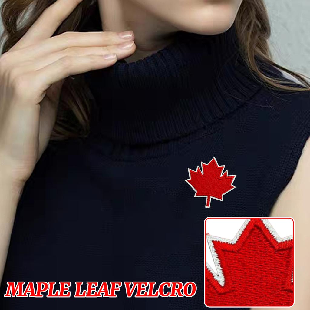 Ahornblatt-Abzeichen Velcro Kleidung Dekoration