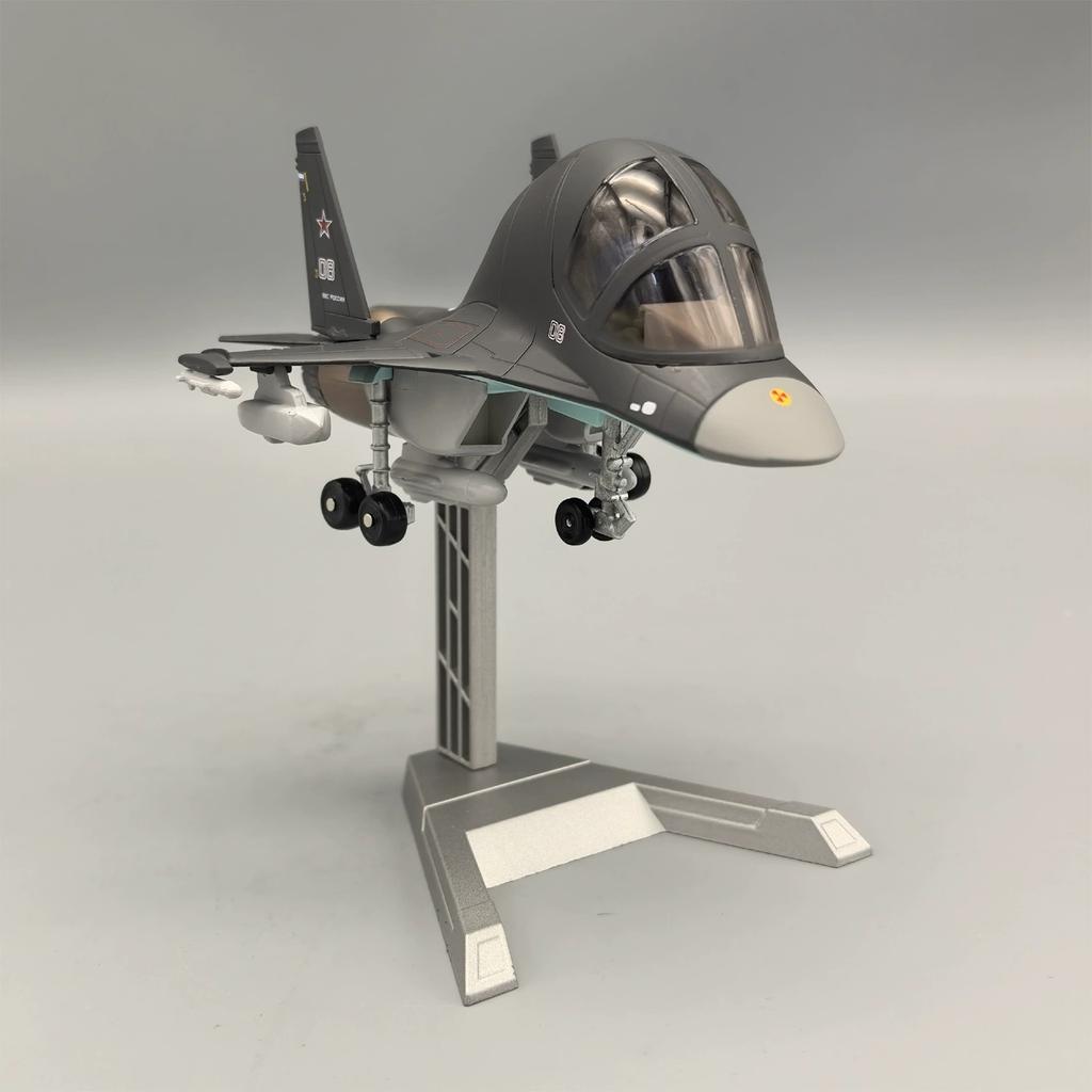 Q Version Alloy Diecast Aircraft Model SU34 Plane Model Kits To Build Aviation Accessories Simulation Airplane Ornaments for