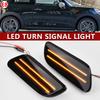 2pcs Amber Dynamic Flowing Led Side Marker Turn Signal Light Sequential Blinker Lamp for MINI COOPER F55 F56 F57