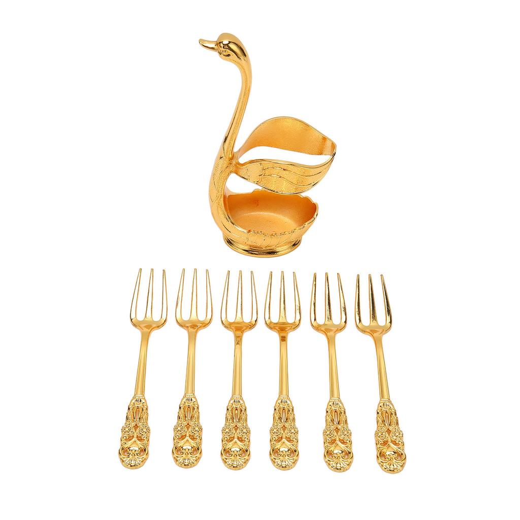 Swan Base Holder Coffee Dinnerware Set European Style Light Luxury Innovative Swan Base Holder with
