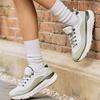 Anta Abrasion Resistant Breathable Abrasion Resistant Breathable Low Top Casual Shoes Men's White Green 912418849-3