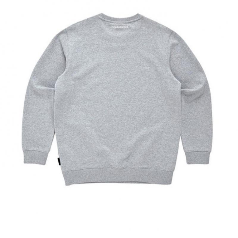 New Balance Half Club Nbncc21013 Gr Essential Small Logo Sweatshirt Unisex Long Sleeve Tee