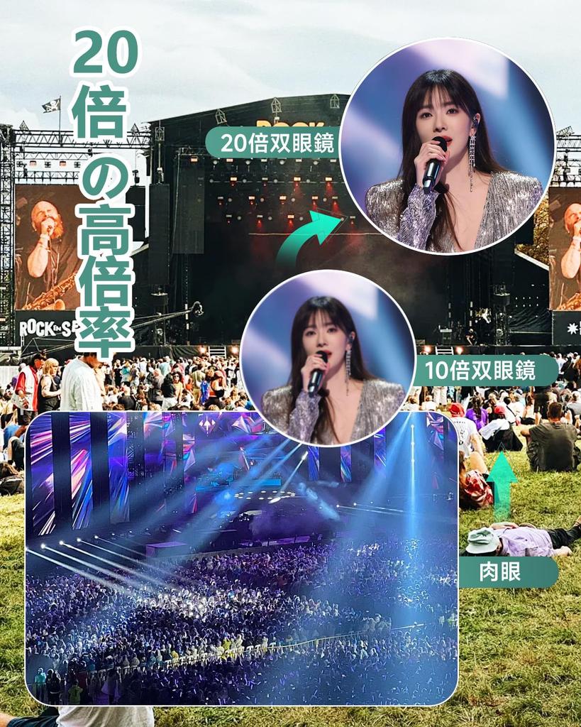 Fernglas für Live 20x Opernglas Ideal für Kinder und für Sport Bild Einstellbar für Live Outdoor Vogel mit Nackenaufbewahrung und Japanisch