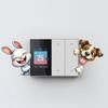 Cartoon Puppy Animal Wall Switch Sticker Self-Adhesive Bathroom Living Room Switch Decoration Adhesive Plug Sticker