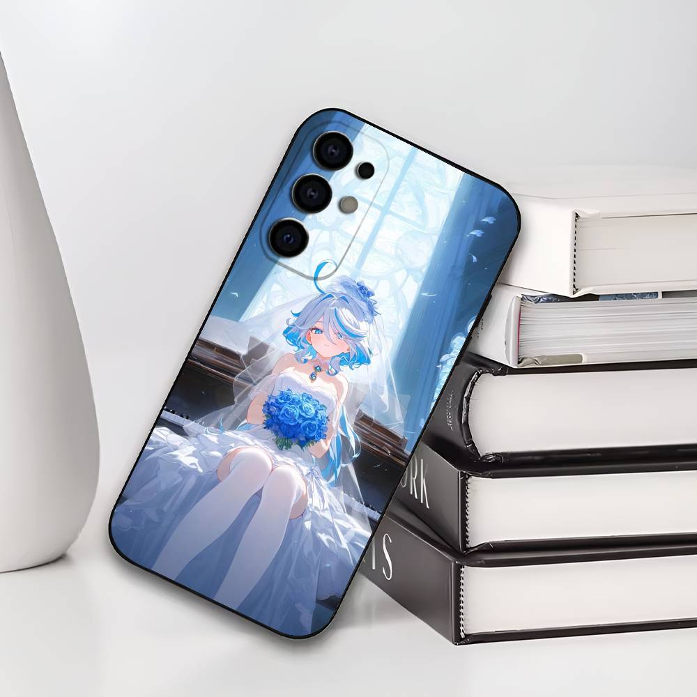 F-Furina G-Genshin I-Impact Phone Case Silicone Soft For Samsung S25,S24,S21,S22,S23,S30,Ultra,S20,Plus,Fe,Lite