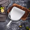 Large Capacity Stainless Steel Ice Cube Shovel Wide Opening French Fry Spatula  Supermarket
