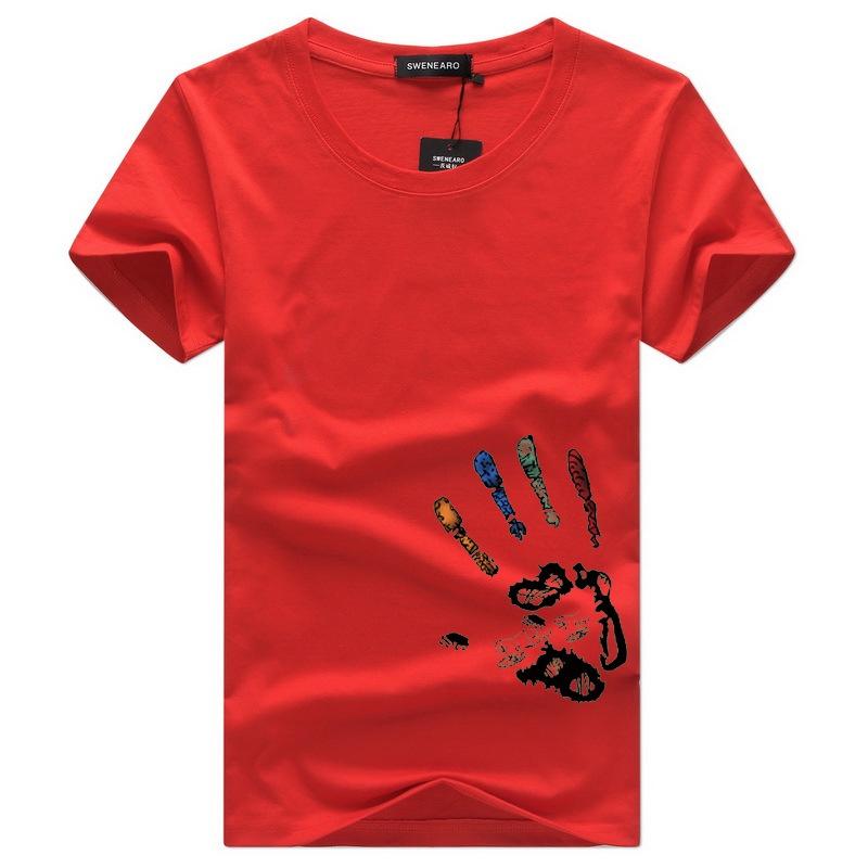 Swenearo Men T-shirts 5xl 4xl Plus Size Cotton Tee For Casual Summer Comfort
