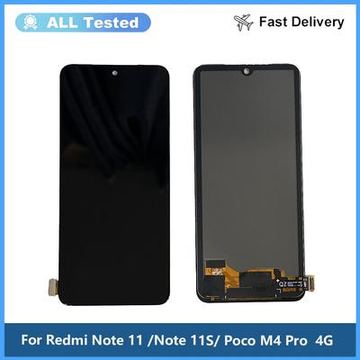 LCD Screen and Digitizer Full Assembly For Redmi Note 11 5G Note 11s 5G Poco M4 Pro 4G
