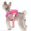 Collars Harnesses Leads Dog Harness Backpack Leash Set Pet Travel Vest Detachable Storage Bag Adjustable Breathable Walking Trac