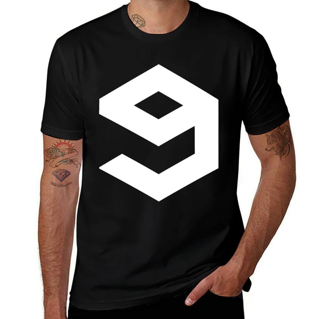 9gag Logo Classic Tshirt Comfortable Workout Short Sleeve Shirt