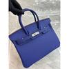 26 Neue Leder Damen Tasche Silberne Schnalle Platin Tasche Litschi Muster Erste Schicht Rindsleder 25cm/30cm Damen Tasche, Großhandel durch den Hersteller
