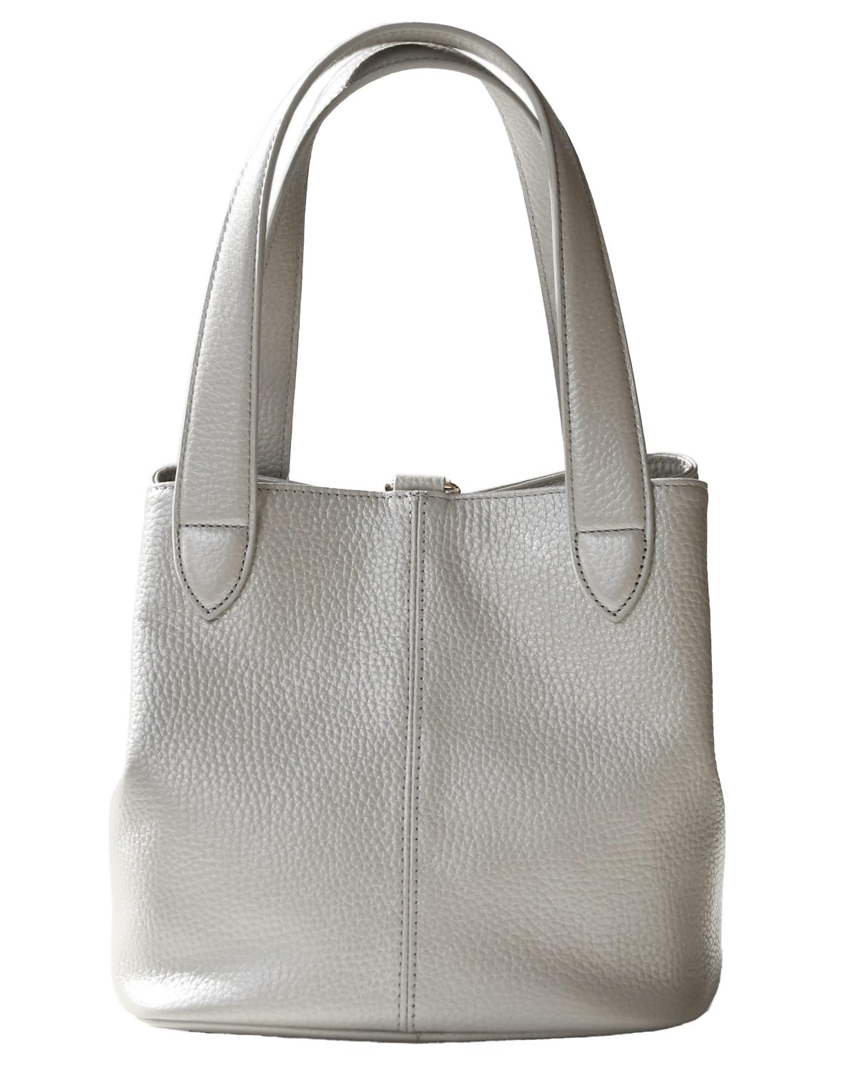 

Leather Genuine Leather Cube Mini Day Silver [Sankyo Shokai] Women s Bag, Bag, Bag, Mother s Gift