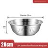 304 Stainless Steel Vegetable and Fruit Drainer Basin