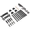 Suitable for MN model 1/12 MN168 MN78 RC Car metal upgrade external spring shock absorber fixed rod parts accessories