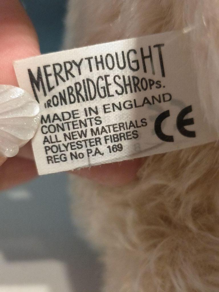 [USED] 3 8/6 Merrythought Teddy Bear Stuffed Animal Doll