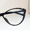 Retro Transparent Computer Glasses Frame Women Men Anti Blue Light Oval Glasses Blackout Glasses Optical Glasses Lenses