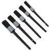 5pcs Auto Detailing Brush Set for Cleaning Car Interior Exterior Engine Exhaust Leather Seat
