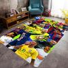 Brazilian Football Glory carpet Living room and bedroom mats printing Protective pad Room Office chair cushion