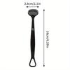 1PC Tongue Scraper Tongue Scraping Plate Oral Cleaning Brush Reusable Fresh Breath Oral Hygiene Care Cleaning Tool