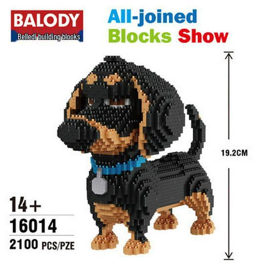 BeleDi Micro Building Blocks: Educational Pet Model Toy for Kids